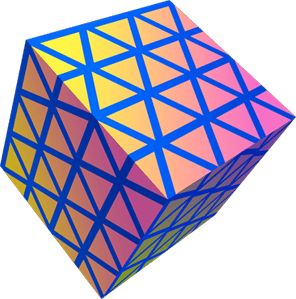 cubo de adorno