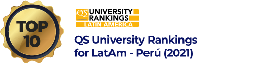 Top 10 - QS University Rankings for LatAm - Perú (2021)